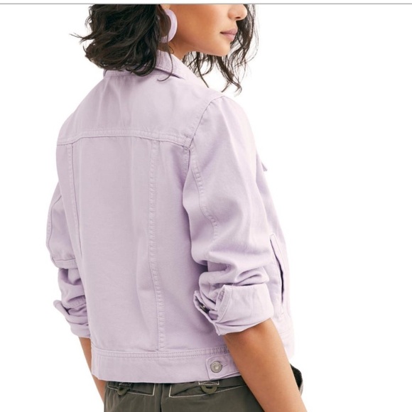 NWOT Free People Rumors Denim Jacket 449-22 - Picture 2 of 7